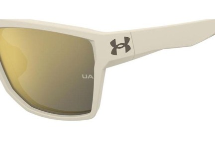 Ochelari de soare Under Armour UALAUNCH2/G 3Y5/K1 Dreptunghiulari Bej