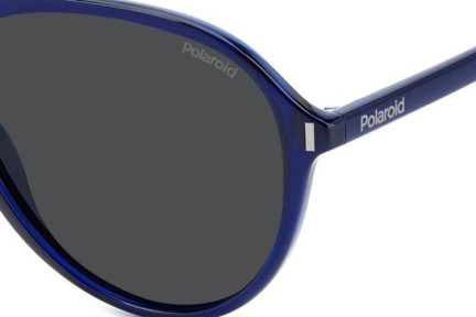 Ochelari de soare Polaroid PLD6225/S PJP/M9 Polarized Pilot Albaștri