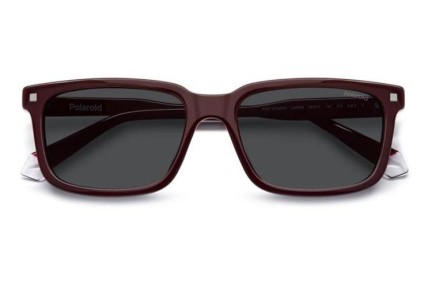 Ochelari de soare Polaroid PLD4174/S/X LHF/M9 Polarized Dreptunghiulari Roșii