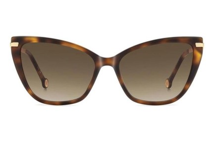 Ochelari de soare Carolina Herrera HER0262/S 086/HA Cat Eye Havana