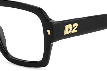 Ochelari Dsquared2 D20148 807 Pătrați Negri