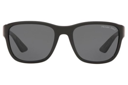 Ochelari de soare Prada Linea Rossa PS01US 1AB5Z1 Polarized Pătrați Negri