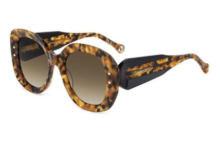 Ochelari de soare Carolina Herrera HER0254/S 086/HA Dreptunghiulari Havana