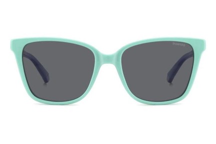 Ochelari de soare Polaroid Junior PLD8062/S WK2/M9 Polarized Cat Eye Verzi