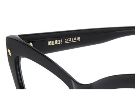 Ochelari Dsquared2 D20152 807 Cat Eye Negri