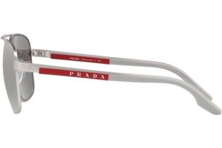 Ochelari de soare Prada Linea Rossa PS53XS 1AP04L Rotunzi Argintii