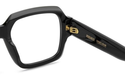 Ochelari Dsquared2 D20148 807 Pătrați Negri