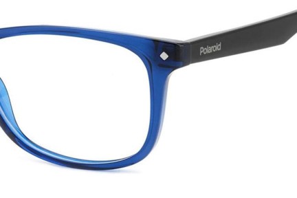 Ochelari Polaroid Junior PLDD813/T 9N7 Dreptunghiulari Albaștri