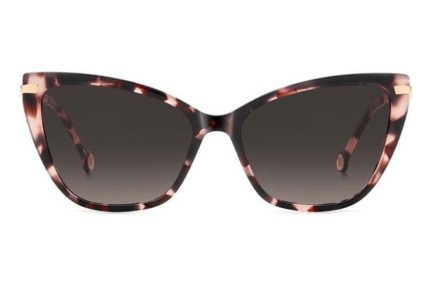 Ochelari de soare Carolina Herrera HER0262/S HT8/HA Cat Eye Havana