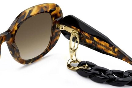 Ochelari de soare Carolina Herrera HER0254/S 086/HA Dreptunghiulari Havana