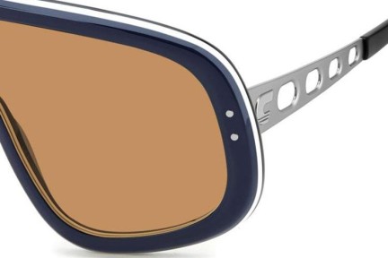 Ochelari de soare Carrera FLAGLAB17 DTY/W7 Lentilă unică | Shield Albaștri