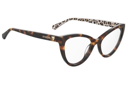 Ochelari Love Moschino MOL631 H7P Cat Eye Havana