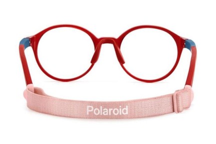 Ochelari Polaroid Junior PLDD841 C9A Rotunzi Roșii