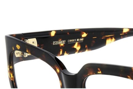 Ochelari Dsquared2 D20151/G 086 Dreptunghiulari Havana