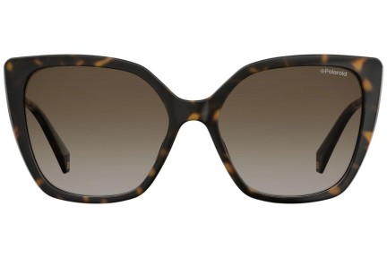 Ochelari de soare Polaroid PLD4065/S 086/LA Polarized Cat Eye Havana