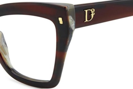 Ochelari Dsquared2 D20152 K4G Cat Eye Roșii