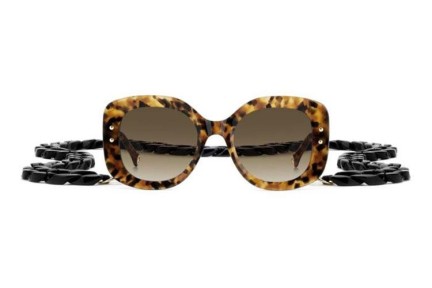 Ochelari de soare Carolina Herrera HER0254/S 086/HA Dreptunghiulari Havana