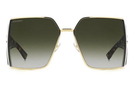 Ochelari de soare Dsquared2 D20154/S J5G/9K Pătrați Aurii