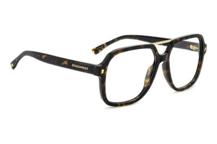 Ochelari Dsquared2 D20145 086 Dreptunghiulari Havana