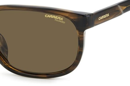 Ochelari de soare Carrera CFLEX08/G/S EX4/SP Polarized Dreptunghiulari Maro