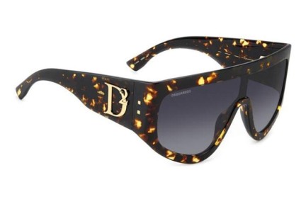 Ochelari de soare Dsquared2 D20149/S 086/9O Lentilă unică | Shield Havana