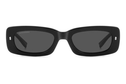 Ochelari de soare Dsquared2 ICON0020/S 807/IR Dreptunghiulari Negri