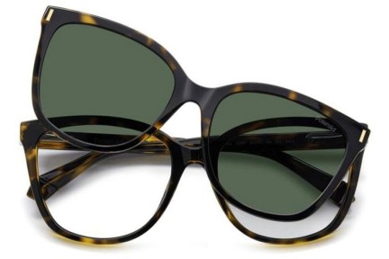 Ochelari Polaroid PLD6229/CS 086/UC Polarized Dreptunghiulari Havana