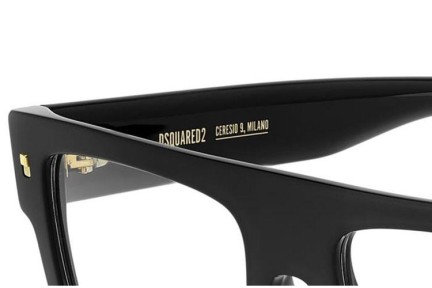 Ochelari Dsquared2 D20147 807 Flat Top Negri