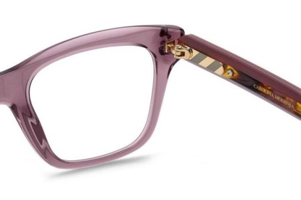 Ochelari Carolina Herrera HER0257 35J Dreptunghiulari Roz