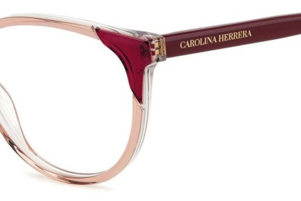 Ochelari Carolina Herrera HER0282 35J Dreptunghiulari Roz