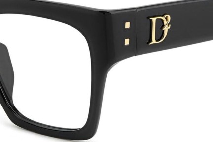 Ochelari Dsquared2 D20151/G 807 Dreptunghiulari Negri