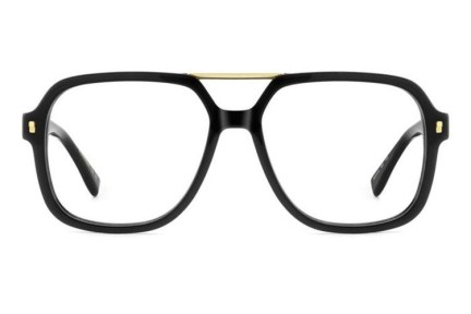 Ochelari Dsquared2 D20145 807 Dreptunghiulari Negri