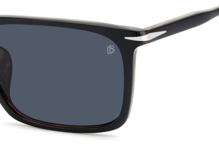 Ochelari de soare David Beckham DB1163/F/S 05K/KU Dreptunghiulari Negri