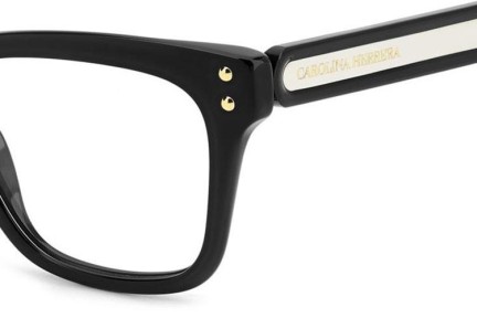 Ochelari Carolina Herrera HER0257 807 Dreptunghiulari Negri