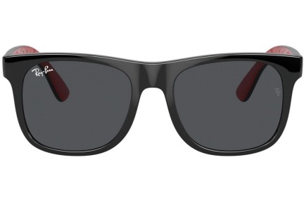 Ochelari de soare Ray-Ban Junior Junior Justin Marvel Collection RJ9069S 716687 Pătrați Negri