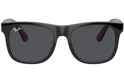 Ochelari de soare Ray-Ban Junior Marvel Collection RJ9069SF 716787 Pătrați Negri