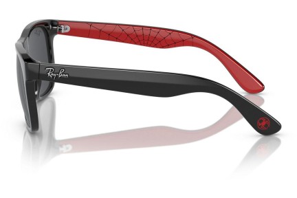 Ochelari de soare Ray-Ban Junior Junior Justin Marvel Collection RJ9069S 716687 Pătrați Negri