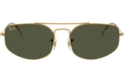 Ochelari de soare Ray-Ban RB3845 919631 Dreptunghiulari Aurii