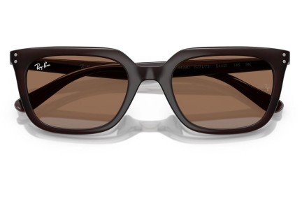 Ochelari de soare Ray-Ban RB4439D 623173 Pătrați Maro