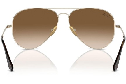 Ochelari de soare Ray-Ban RB8089 926551 Pilot Aurii