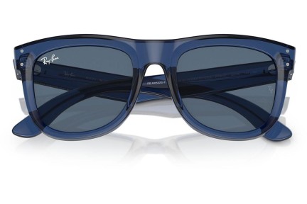 Ochelari de soare Ray-Ban RBR0502SF 67083A Pătrați Albaștri