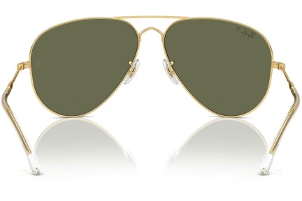 Ochelari de soare Ray-Ban RB3825 001/58 Polarized Pilot Aurii