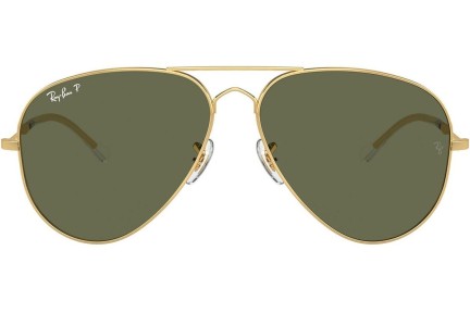 Ochelari de soare Ray-Ban RB3825 001/58 Polarized Pilot Aurii