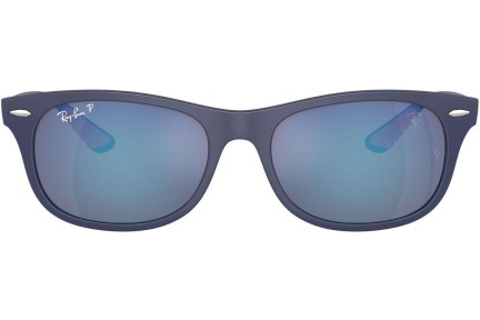 Ochelari de soare Ray-Ban RB4607M F604H0 Polarized Pătrați Albaștri