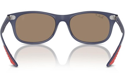 Ochelari de soare Ray-Ban RB4607M F604H0 Polarized Pătrați Albaștri