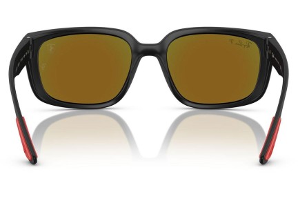 Ochelari de soare Ray-Ban RB4443M F602A1 Polarized Pătrați Negri