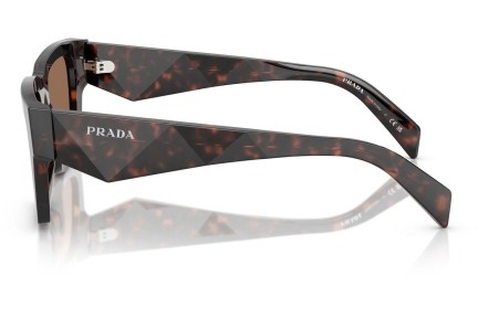 Ochelari de soare Prada PRA06SF 17N06B Pătrați Havana