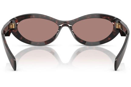 Ochelari de soare Prada PR26ZS 17N60B Ovali Havana