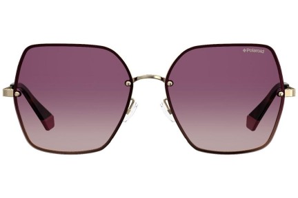 Ochelari de soare Polaroid PLD4091/S S9E/JR Polarized Oversize Aurii