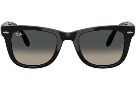 Ochelari de soare Ray-Ban Folding Wayfarer RB4105 601/71 Pătrați Negri